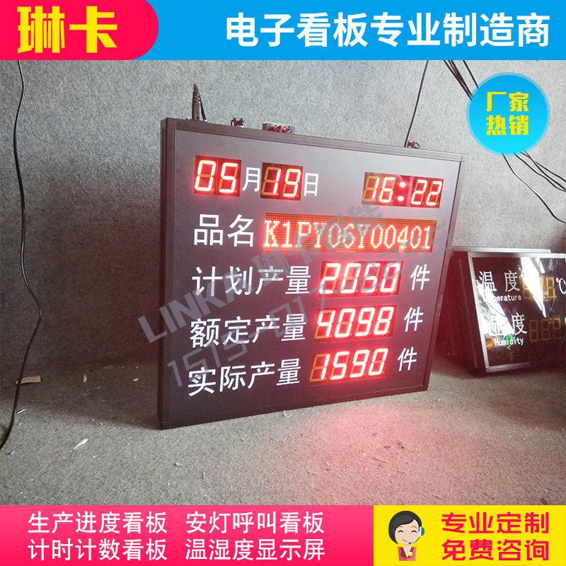 生產(chǎn)計(jì)劃進(jìn)度管理看板